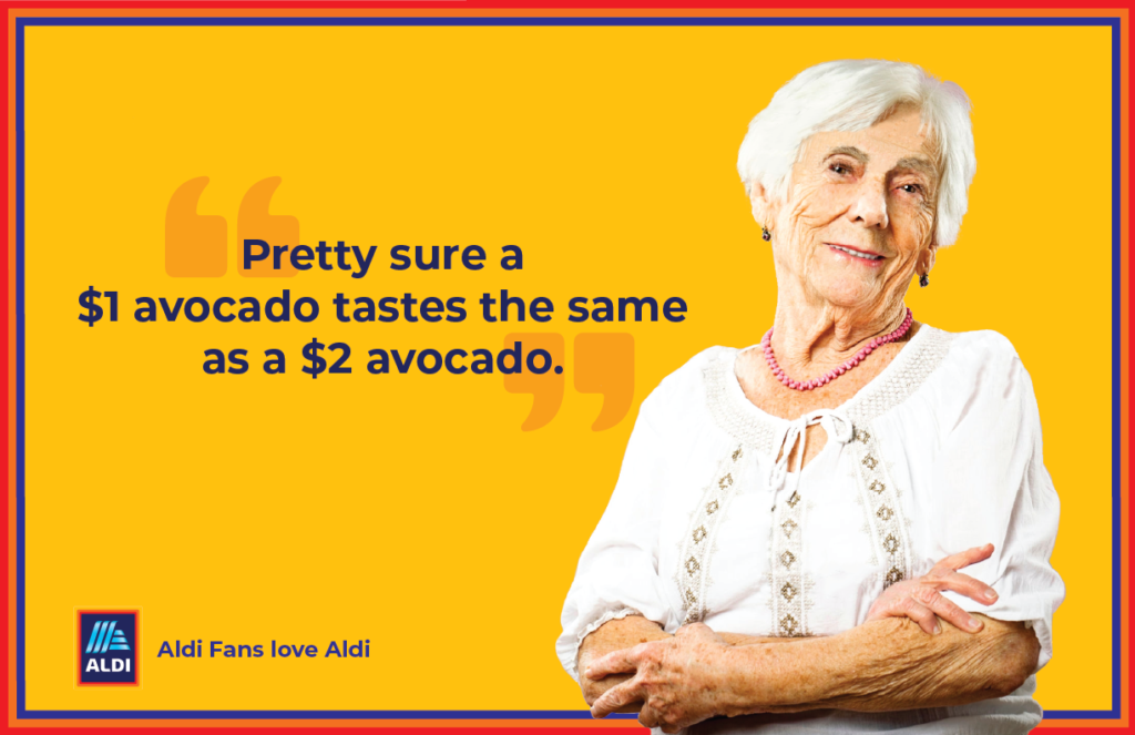 Pretty sure a $1 avocado tastes the same as a $22 avocado. | Aldi Fans Love Aldi