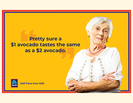 Pretty sure a $1 avocado tastes the same as a $22 avocado. | Aldi Fans Love Aldi