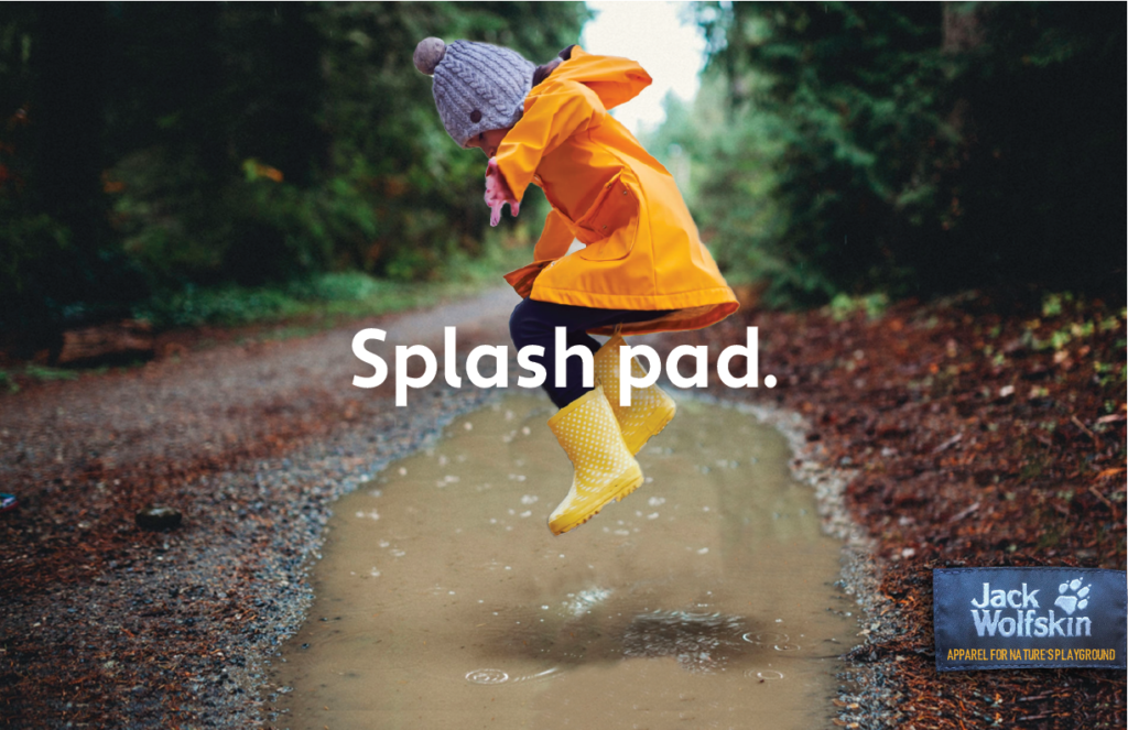 Splash pad. - Jack Wolfskin - Apparel for Nature's Playground